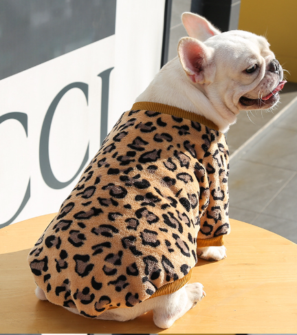 Autumn Winter Warm Pajamas Jacket for Puppies