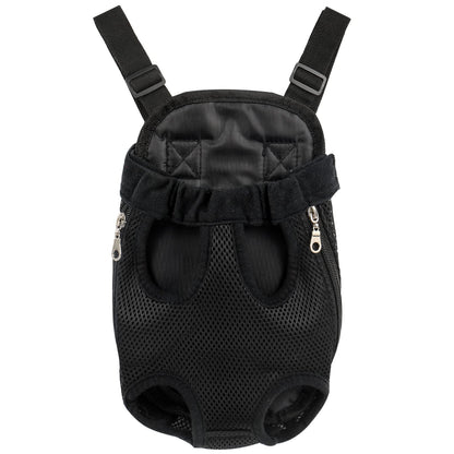Pet Carrier Backpack Adjustable Dog Carrier Backpacks Dog Backpack Carrier Dog Hiking Backpack Dog Travel Backpack Dog Carrying Backpack Puppy Backpack Dog Front Carrier L