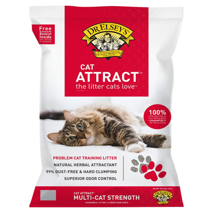 Precious Cat Cat Attract Problem Cat Training Litter 40 Pound Bag