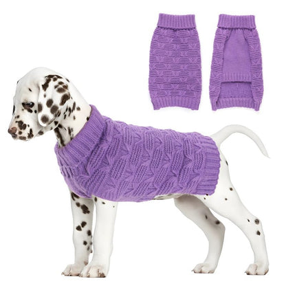 XXL Dog Sweater Big Dog Sweater Full Body Dog Sweaters Winter Sweaters for Dogs Comfortable Dog Sweaters Dog Pullover Sweater Dog Sweater Knit Thick Dog Cold Sweater